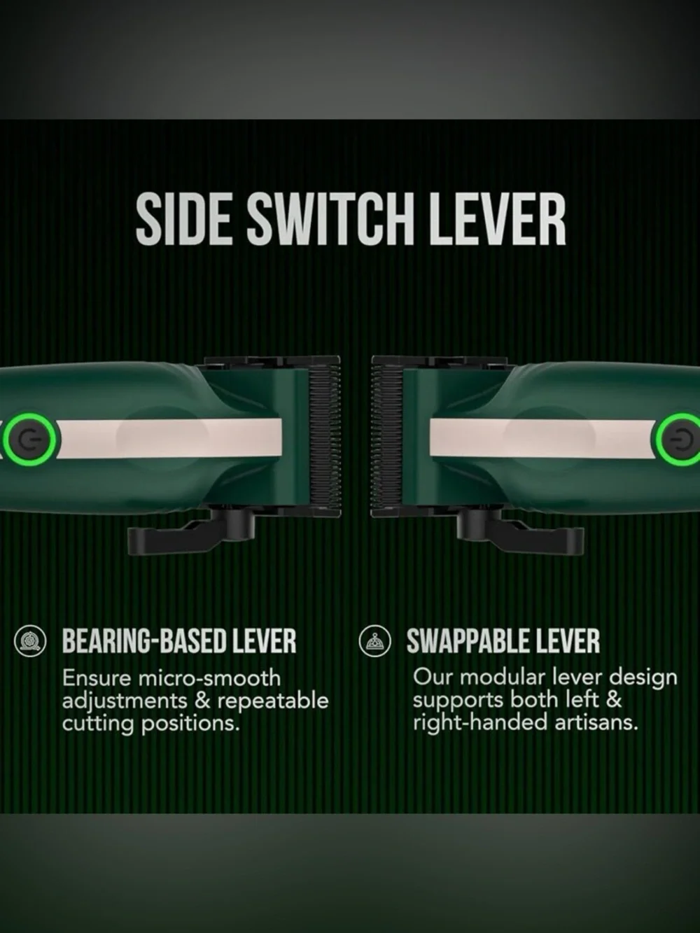 Cocco Veloce LITE Professional Cordless Hair Clippers